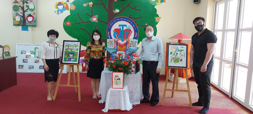 A picture containing rug, posing
Description automatically generated