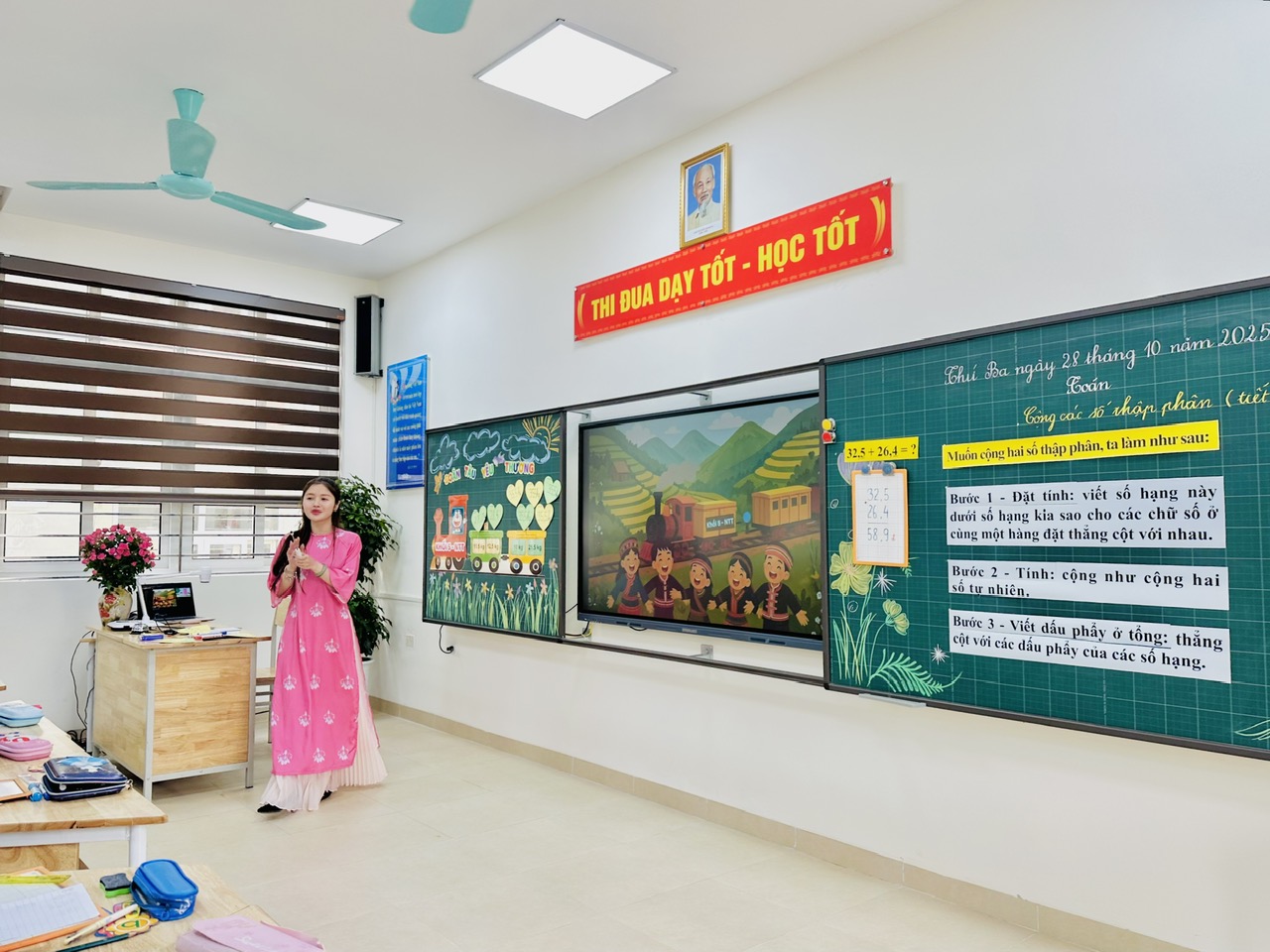 A person standing in a classroom

AI-generated content may be incorrect.