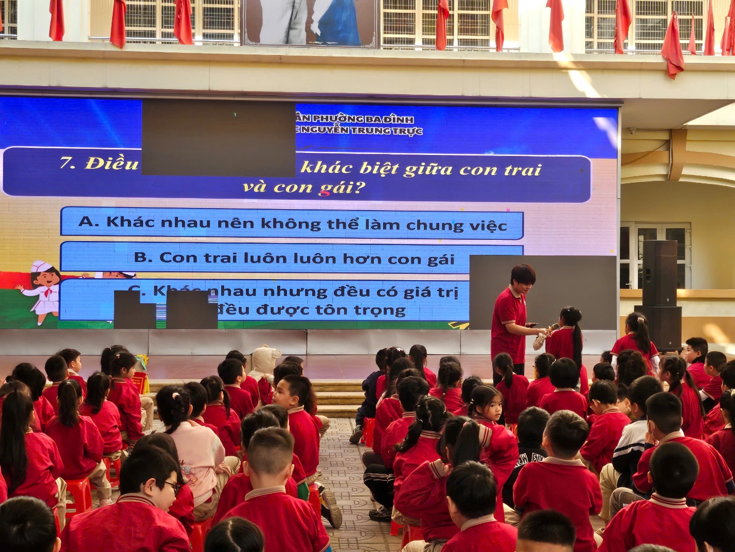 A group of children in a classroom
AI-generated content may be incorrect.