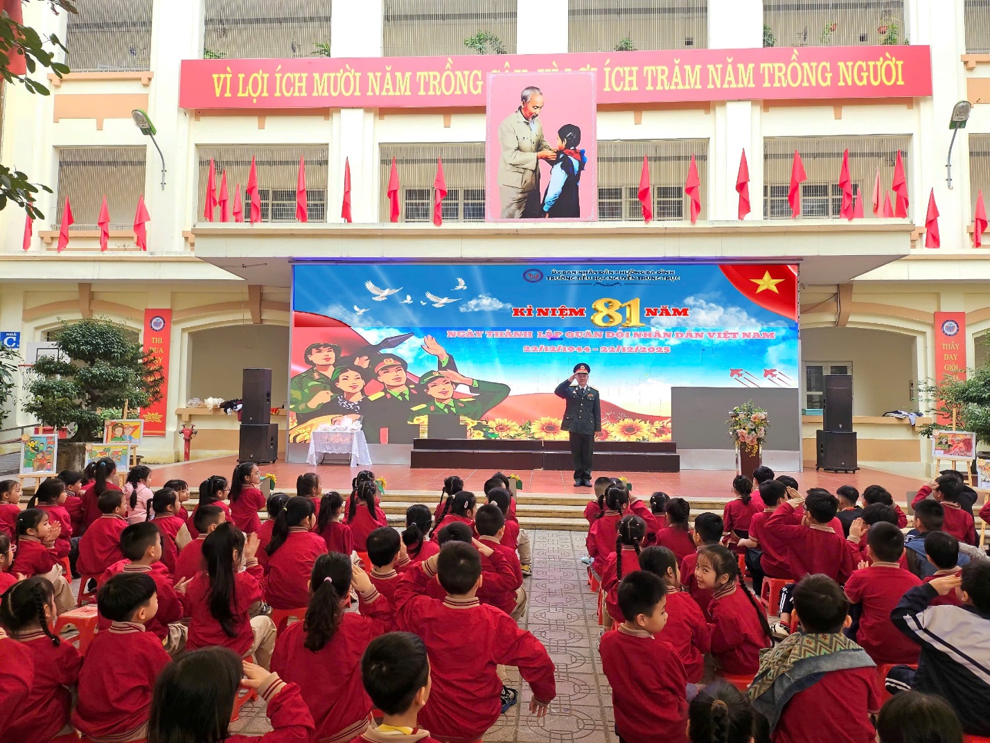 A group of children in red shirts

AI-generated content may be incorrect.
