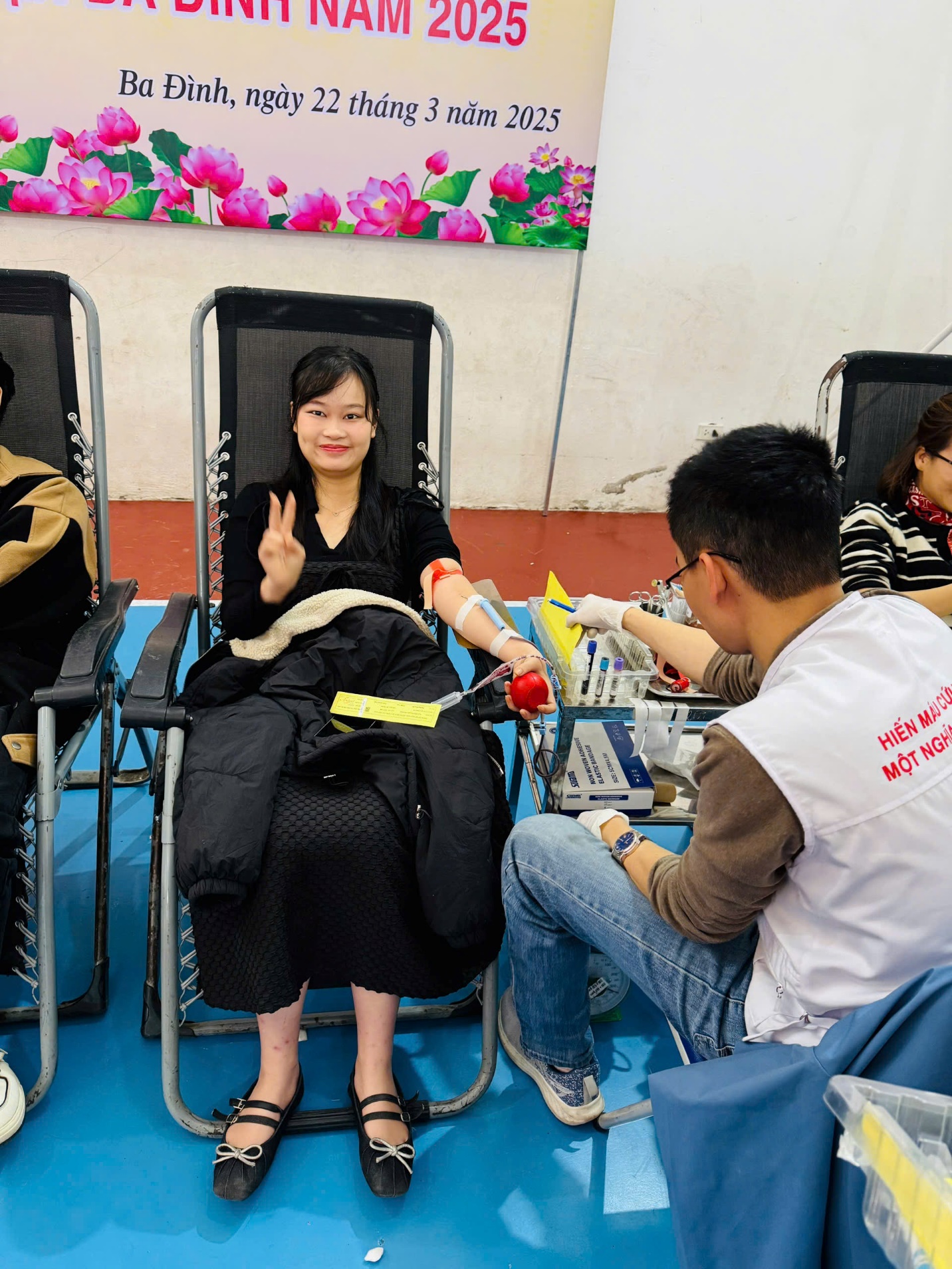 A person sitting in a chair with a person in a wheelchair
AI-generated content may be incorrect.