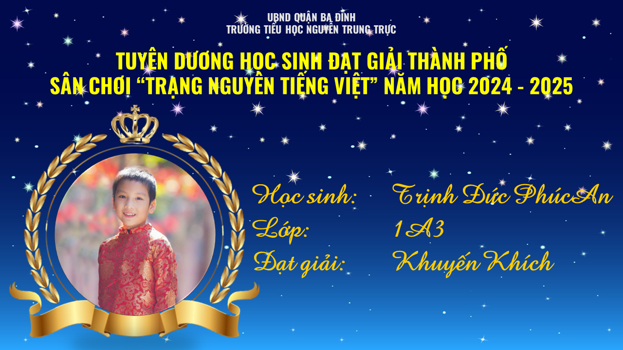 A blue and gold card with a child in a crown

AI-generated content may be incorrect.