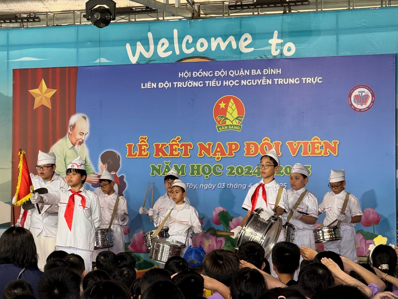 A group of people playing drums
AI-generated content may be incorrect.