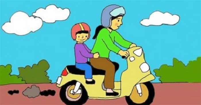 Bài tuyên truyền đội mũ bảo hiểm cho trẻ em năm 2021 (7 mẫu)