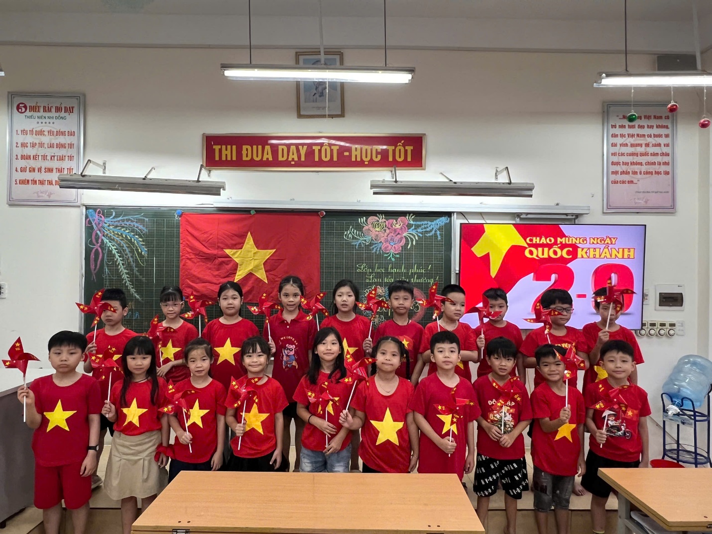 A group of children in red shirts

AI-generated content may be incorrect.