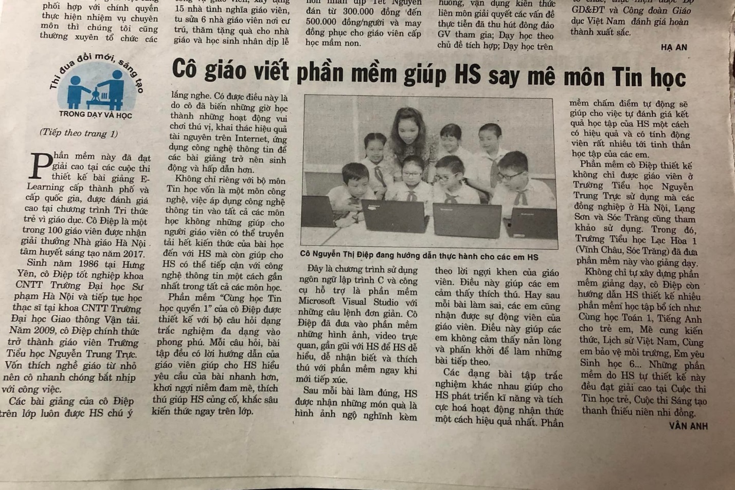 Một tờ báo có nội dung do AI tạo ra từ nhóm trẻ em có thể không chính xác.