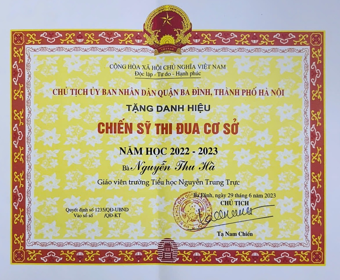 A certificate with a yellow and red border

AI-generated content may be incorrect.